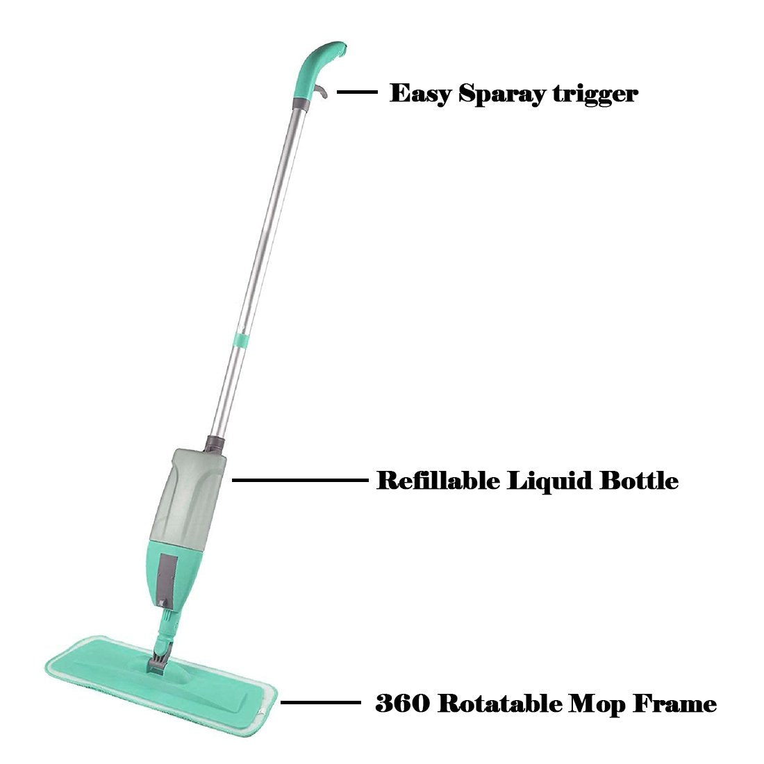0802 Cleaning 360 Degree Healthy Spray Mop with Removable Washable Cleaning Pad - SkyShopy 0802 Cleaning 360 Degree Healthy Spray Mop with Removable Washable Cleaning Pad - SkyShopy